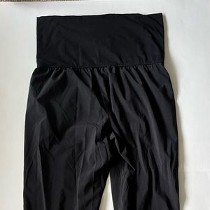Black cloud like jogger with roll down waist